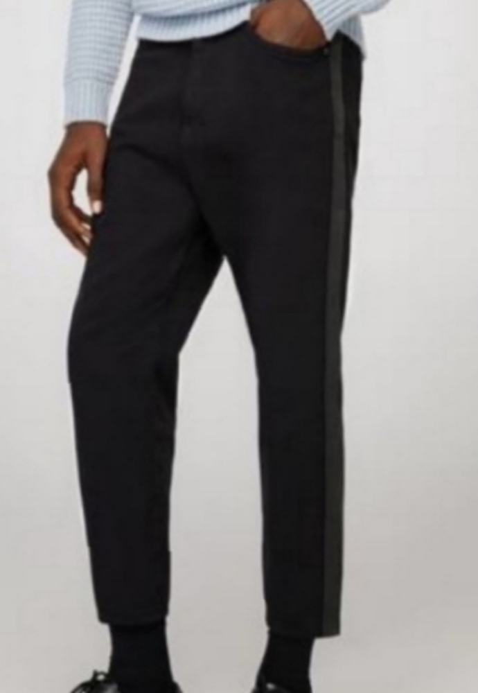 New ZARA MAN CROPPED JEANS